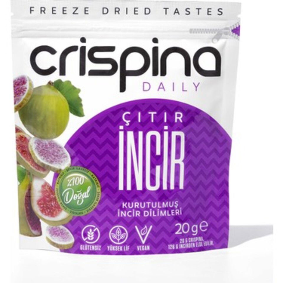 CRISPİNA FREEZE DRİED İNCİR 20 GR